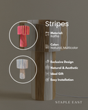 Stripes Raffia Table Lamp