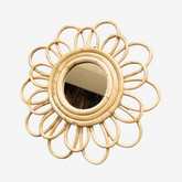 Daisy Rattan Mirror