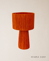 Solids Raffia Table Lamp