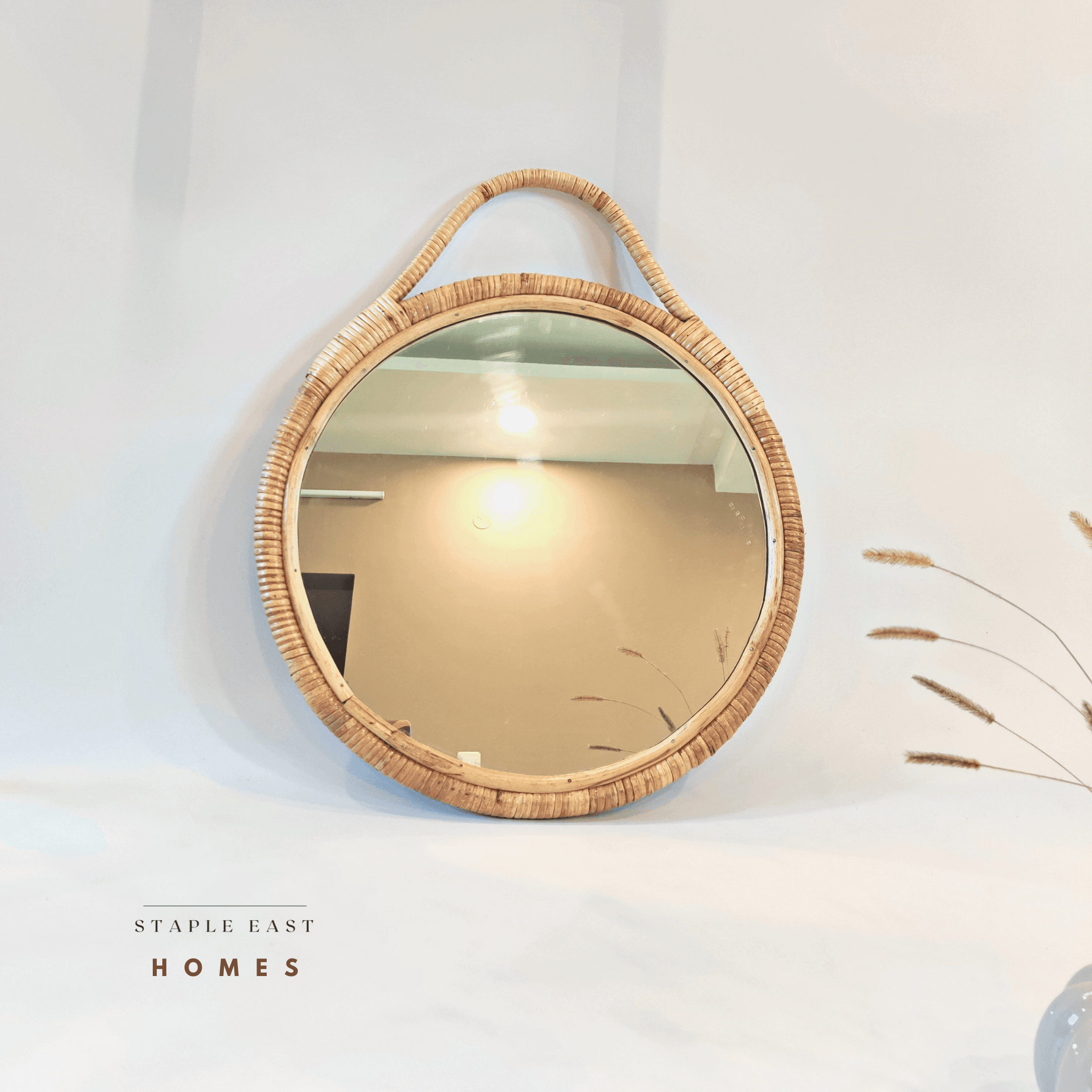 Bambi Rattan Mirror - Staple East