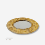 Charka Rattan & cane woven Mirror - Staple East