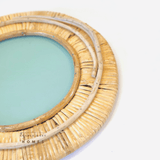 Charka Rattan & cane woven Mirror - Staple East