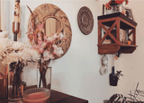 Charka Rattan & cane woven Mirror - Staple East