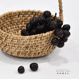 Rattan Basket with Handles - Staple East