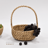 Rattan Basket with Handles - Staple East