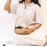 Rattan Basket with Handles - Staple East