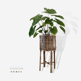 Rattan Stand Planter - Staple East