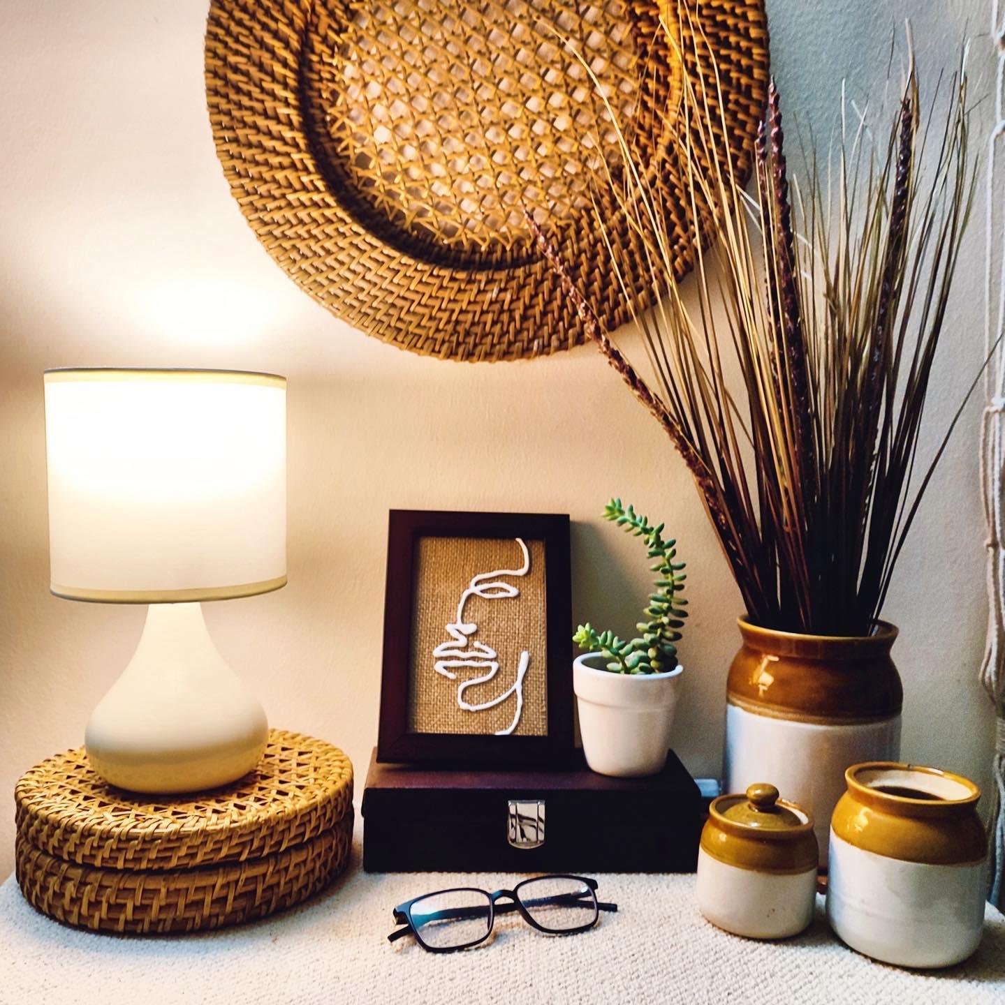 Round Rattan Charger/Placemat/Tray - Staple East