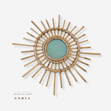 Sunburst XS Rattan Mirror - Staple East