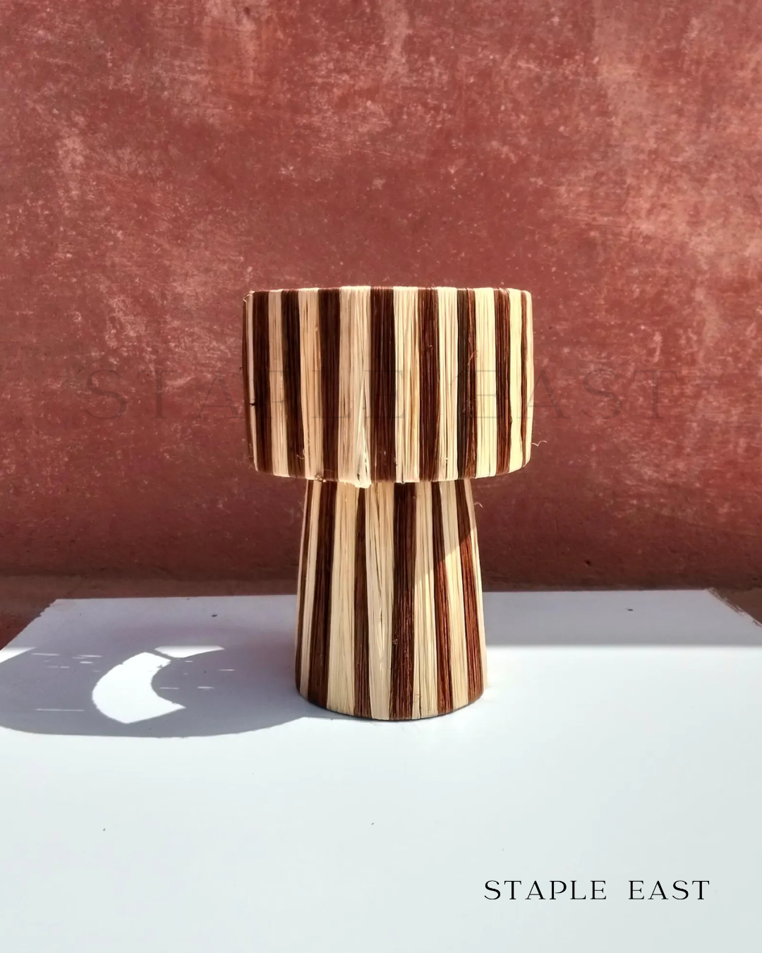 Shawty Raffia Table Lamp