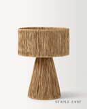 Hikari Raffia Table Lamp