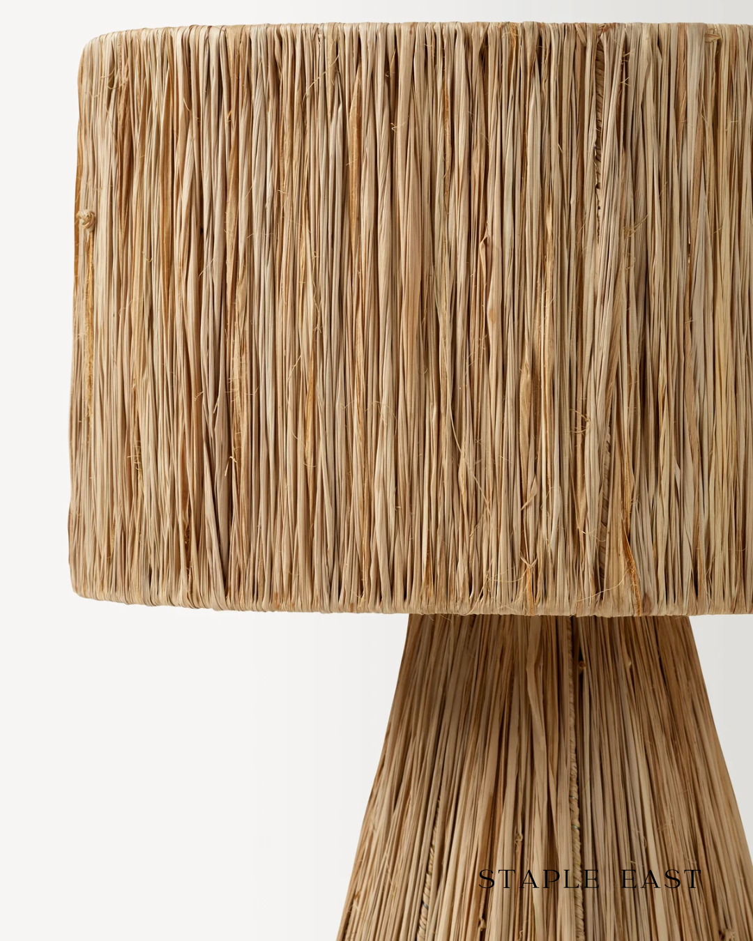 Hikari Raffia Table Lamp