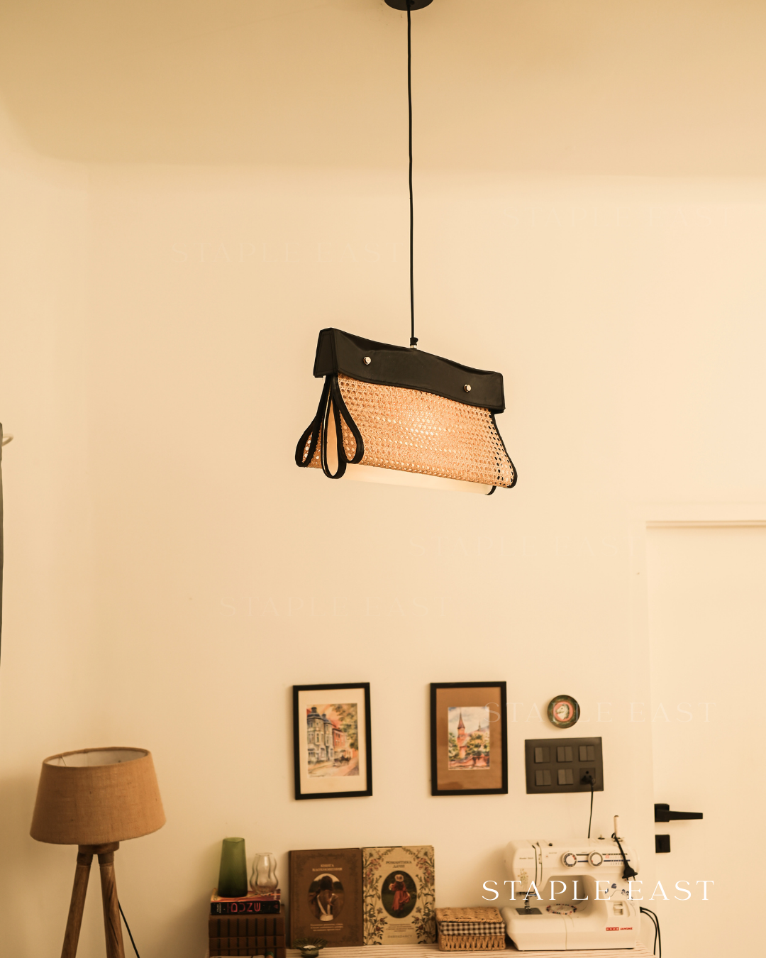 Archive Black Ceiling Lamp