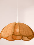 Cannes Natural Rattan Ceiling Lamp | Handwoven Pendant Light | Rattan Hanging lamp for Living Room