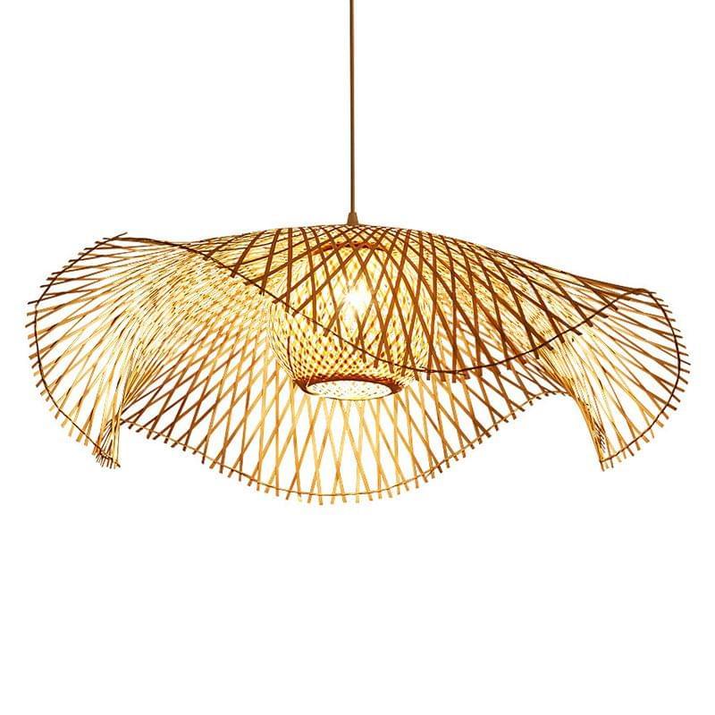 Celestial Weave Rattan Lampshade - Staple East