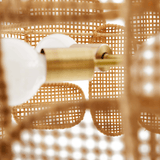 Patterned Rattan Lampshade - Staple East