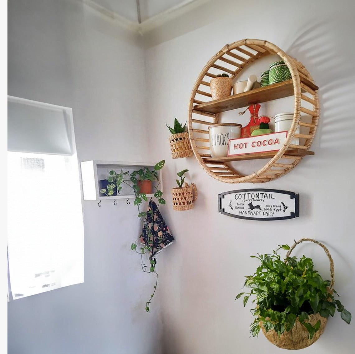 Rattan Wall Shelf - Staple East